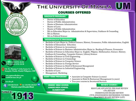 city college of manila|university of manila courses offered.